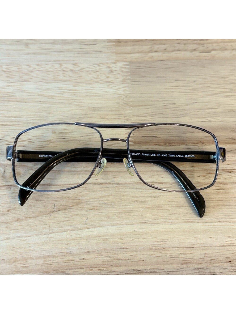 Kirkland Signature KS 145 Twin Falls FRAME Gunmetal 59-15-140
